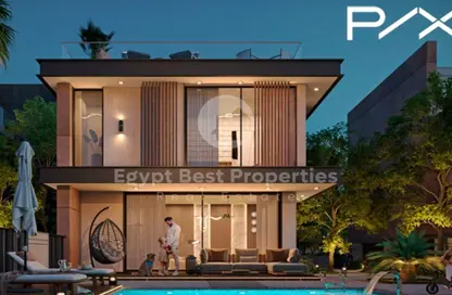 فيلا - 4 غرف نوم - 4 حمامات للبيع في بي اكس بالم هيل - كمبوندات 6 أكتوبر - مدينة 6 أكتوبر - الجيزة