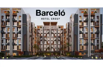 Apartment - 1 Bedroom - 1 Bathroom for sale in Green Revolution - Sheikh Zayed Compounds - Sheikh Zayed City - Giza
