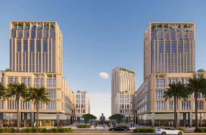 Office Space - Studio - 2 Bathrooms for sale in Arkan Palm 205 - Sheikh Zayed Compounds - Sheikh Zayed City - Giza