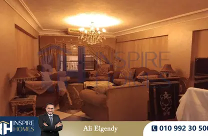 Apartment - 2 Bedrooms - 2 Bathrooms for rent in Mohamed Bahaa Al Din Al Ghouri St. - Smouha - Hay Sharq - Alexandria