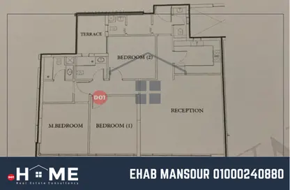Apartment - 3 Bedrooms - 4 Bathrooms for sale in The Water Way - North Investors Area - New Cairo City - Cairo