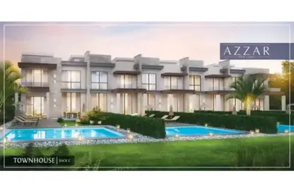 Townhouse - 4 Bedrooms - 4 Bathrooms for sale in Azzar 2 - 5th Settlement Compounds - The 5th Settlement - New Cairo City - Cairo