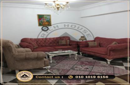 Apartment - 2 Bedrooms - 1 Bathroom for rent in Ahmed Kamha St. - Ibrahimia - Hay Wasat - Alexandria
