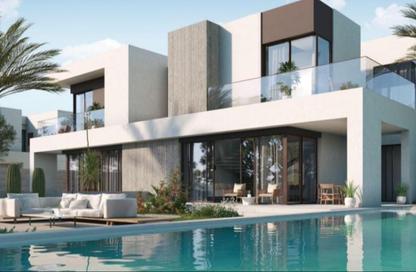 Twin House - 3 Bedrooms - 5 Bathrooms for sale in Solana - New Zayed City - Sheikh Zayed City - Giza