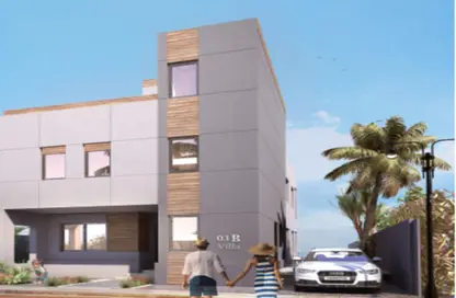 Townhouse - 3 Bedrooms - 3 Bathrooms for sale in Mazarine - New Alamein City - Al Alamein - North Coast