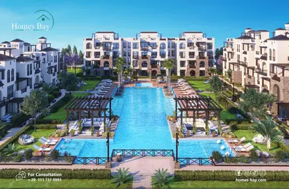 Apartment - 1 Bedroom - 1 Bathroom for sale in Cala - Sahl Hasheesh - Hurghada - Red Sea