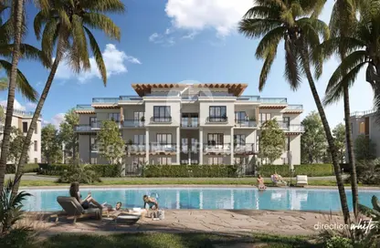 Duplex - 3 Bedrooms - 4 Bathrooms for sale in Direction White - Ras Al Hekma - North Coast