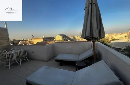 Apartment - 2 Bedrooms - 2 Bathrooms for rent in Al Shouyfat - 5th Settlement Compounds - The 5th Settlement - New Cairo City - Cairo