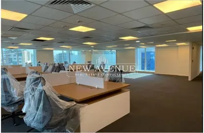 Office Space - Studio - 2 Bathrooms for rent in N 90 BUSINESS COMPLEX - North Teseen St. - The 5th Settlement - New Cairo City - Cairo