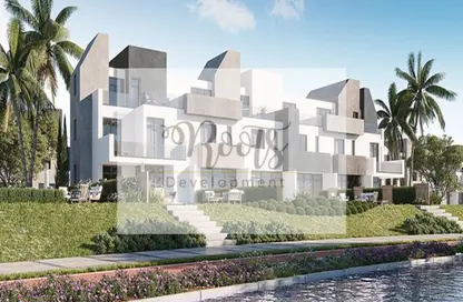 Townhouse - 3 Bedrooms - 3 Bathrooms for sale in Rivers - New Zayed City - Sheikh Zayed City - Giza