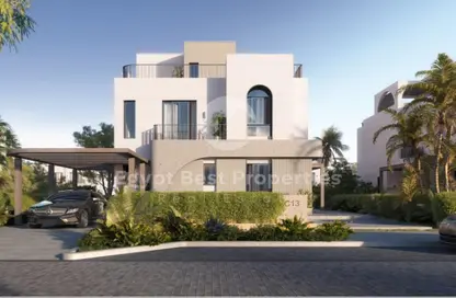 Apartment - 3 Bedrooms - 3 Bathrooms for sale in O West - 6 October Compounds - 6 October City - Giza