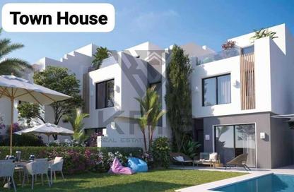 Townhouse - 3 Bedrooms - 4 Bathrooms for sale in Shamasy - Sidi Abdel Rahman - North Coast