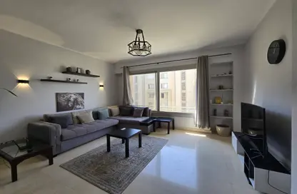 Apartment - 1 Bedroom - 1 Bathroom for rent in Palm Hills Village Gate - South Investors Area - New Cairo City - Cairo