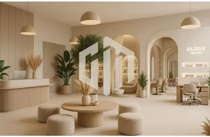 محل تجاري - استوديو - 1 حمام للايجار في شارع التسعين الجنوبي - التجمع الخامس - مدينة القاهرة الجديدة - القاهرة