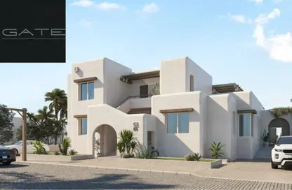 Chalet - 2 Bedrooms - 2 Bathrooms for sale in Hacienda West - Ras Al Hekma - North Coast