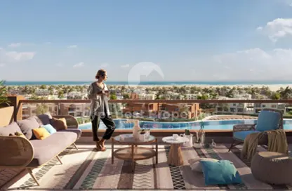 Chalet - 2 Bedrooms - 2 Bathrooms for sale in Makadi Orascom Resort - Makadi - Hurghada - Red Sea