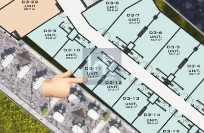 Office Space - Studio for sale in District 2 - The 5th Settlement - New Cairo City - Cairo