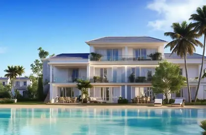 Townhouse - 3 Bedrooms - 4 Bathrooms for sale in Mountain View - Ras Al Hekma - North Coast