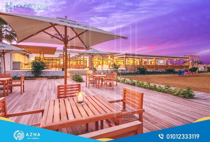 Chalet - 2 Bedrooms - 2 Bathrooms for sale in Azha - Al Ain Al Sokhna - Suez