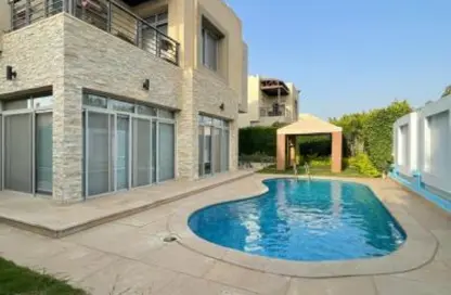 Villa - 5 Bedrooms - 6 Bathrooms for sale in New Giza - Cairo Alexandria Desert Road - 6 October City - Giza