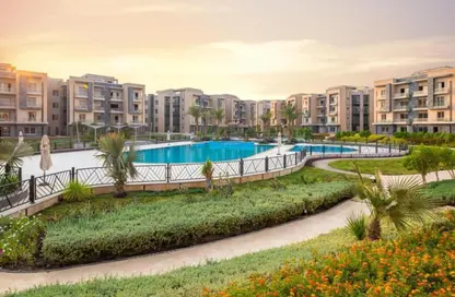 Apartment - 2 Bedrooms - 2 Bathrooms for sale in Galleria Moon Valley - South Investors Area - New Cairo City - Cairo