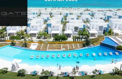 شاليه - 2 غرف نوم - 3 حمامات للبيع في فوكا باي - قسم مرسي مطروح - الساحل الشمالي