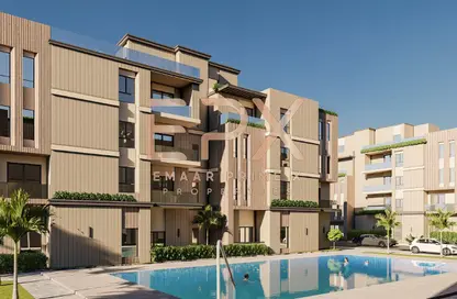 Apartment - 2 Bedrooms - 2 Bathrooms for sale in Green Revolution - Sheikh Zayed Compounds - Sheikh Zayed City - Giza