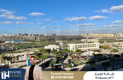Apartment - 3 Bedrooms - 3 Bathrooms for rent in 14th of May Bridge - Smouha - Hay Sharq - Alexandria