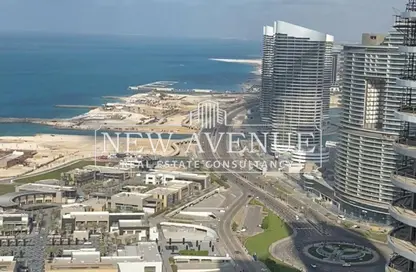 شقة - 2 غرف نوم - 2 حمامات للبيع في نورث ايدج تاورز - مدينة العلمين الجديدة - العلمين - الساحل الشمالي