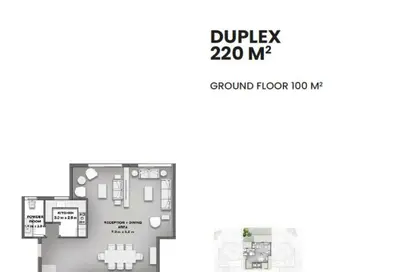 Duplex - 3 Bedrooms - 3 Bathrooms for sale in Creek Town - The 1st Settlement - New Cairo City - Cairo