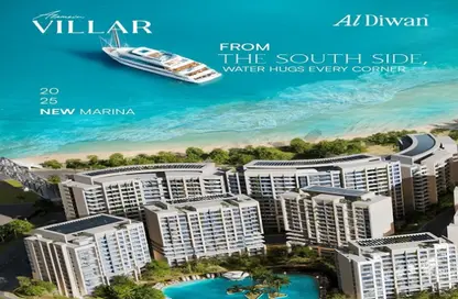 Chalet - 1 Bedroom - 1 Bathroom for sale in Marina 5 - Marina - Al Alamein - North Coast