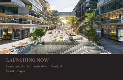 Clinic - Studio - 1 Bathroom for sale in Bridges Mall - 26th of July Corridor - Sheikh Zayed City - Giza