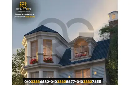 تاون هاوس - 3 غرف نوم - 3 حمامات للبيع في ماونتن فيو تشيل اوت بارك - التوسعات الشمالية - مدينة 6 أكتوبر - الجيزة