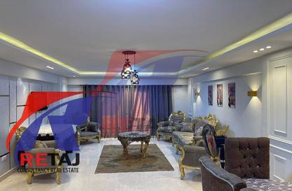 Apartment - 3 Bedrooms - 2 Bathrooms for rent in Al Tayaran St. - Rabaa Al Adaweyah - Nasr City - Cairo