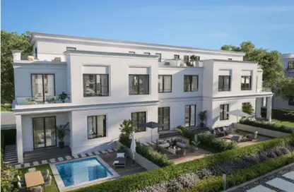 Townhouse - 3 Bedrooms - 3 Bathrooms for sale in Naia West - Sheikh Zayed Compounds - Sheikh Zayed City - Giza