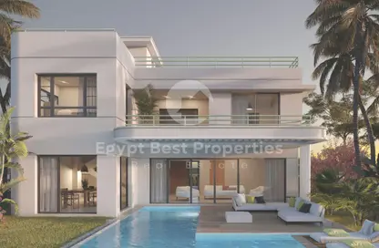 Chalet - 3 Bedrooms - 4 Bathrooms for sale in June - Ras Al Hekma - North Coast