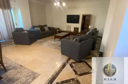 Apartment - 3 Bedrooms - 2 Bathrooms for rent in Musab Bin Omair St. - Area E - Ganoob El Acadimia - New Cairo City - Cairo