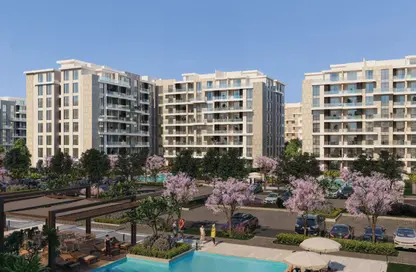 Penthouse - 2 Bedrooms - 2 Bathrooms for sale in El Patio Riva - The 6th Settlement - New Cairo City - Cairo