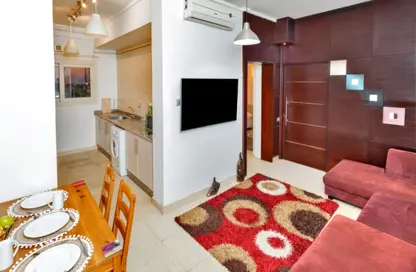 Apartment - 2 Bedrooms - 1 Bathroom for rent in The Village - South Investors Area - New Cairo City - Cairo