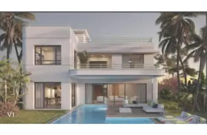 Villa - 4 Bedrooms - 7 Bathrooms for sale in June - Ras Al Hekma - North Coast
