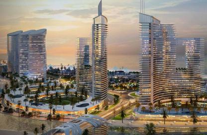 Apartment - 4 Bedrooms - 4 Bathrooms for sale in North Edge Towers - New Alamein City - Al Alamein - North Coast