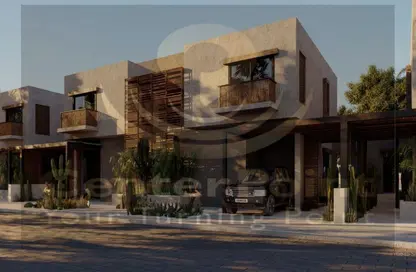 Twin House - 3 Bedrooms - 4 Bathrooms for sale in The Cribs Jefaira - Ras Al Hekma - North Coast