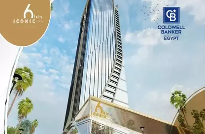 Hotel Apartment - 3 Bedrooms - 3 Bathrooms for sale in 6ixty iconic tower - Financial District - New Capital City - Cairo
