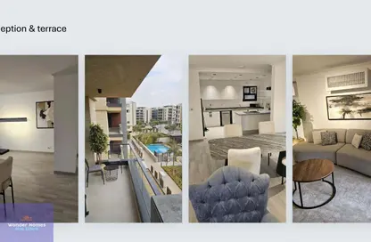 شقة - 3 غرف نوم - 3 حمامات للايجار في ازاد - كمبوندات التجمع الخامس - التجمع الخامس - مدينة القاهرة الجديدة - القاهرة