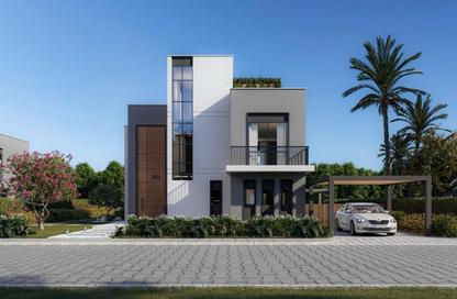 Villa - 3 Bedrooms - 3 Bathrooms for sale in Lake West 2 - Sheikh Zayed Compounds - Sheikh Zayed City - Giza