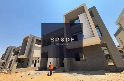 Twin House - 4 Bedrooms - 5 Bathrooms for sale in Saada Compound - New Cairo City - Cairo