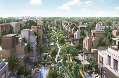 Apartment - 3 Bedrooms - 3 Bathrooms for sale in Crescent Walk - 5th Settlement Compounds - The 5th Settlement - New Cairo City - Cairo