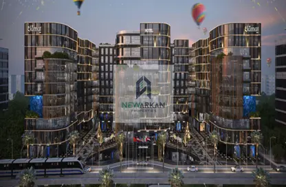 Office Space - Studio - 1 Bathroom for sale in Central Axis - 8th District - 6 October City - Giza