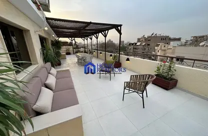 Penthouse - 4 Bedrooms - 3 Bathrooms for rent in Street 253 - Degla - Hay El Maadi - Cairo