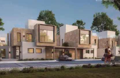 Townhouse - 3 Bedrooms - 4 Bathrooms for sale in Al Karma Gates - New Zayed City - Sheikh Zayed City - Giza